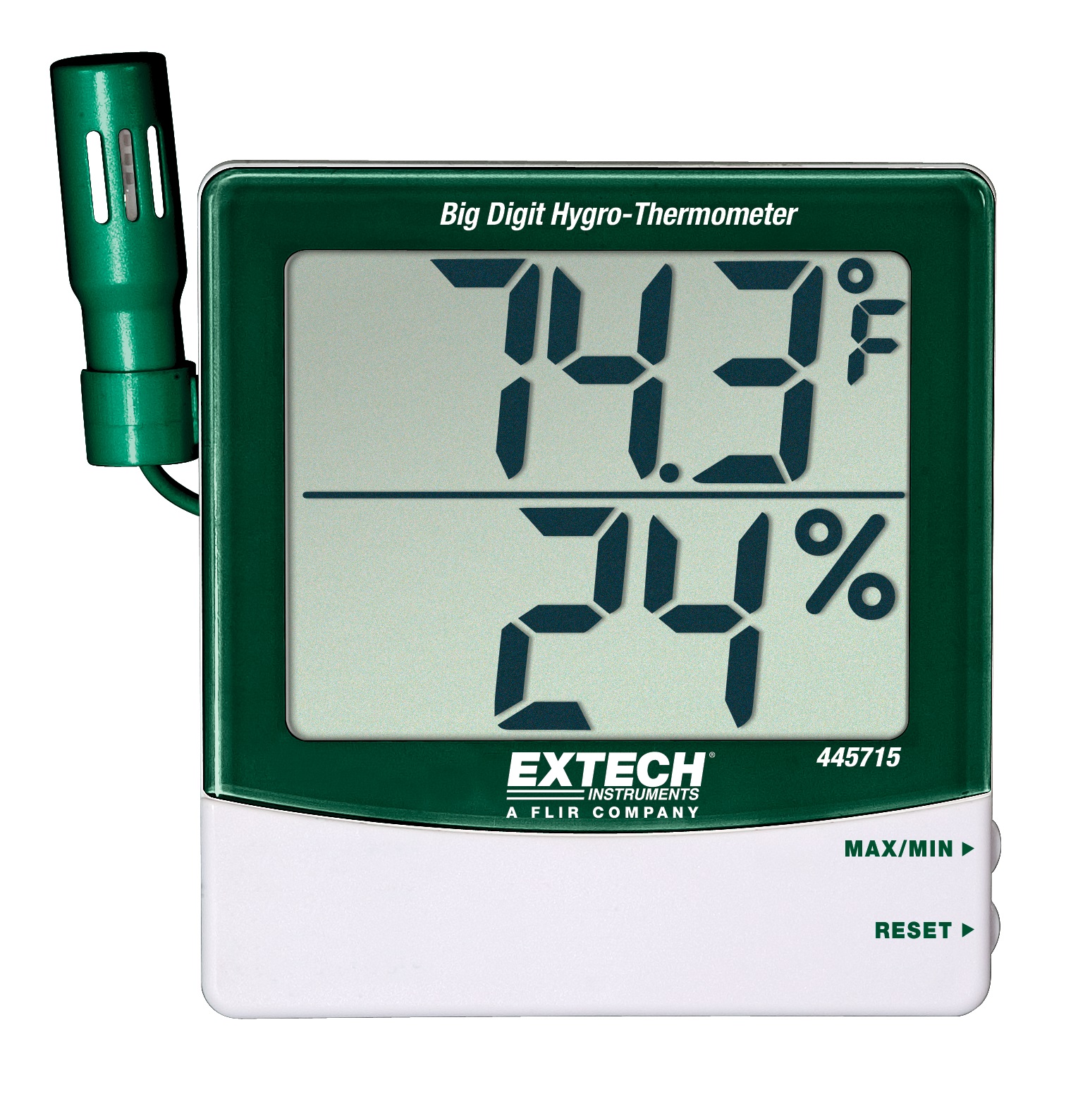 General Tools DTH800 - Digital Temperature and Humidity Meter with Clock