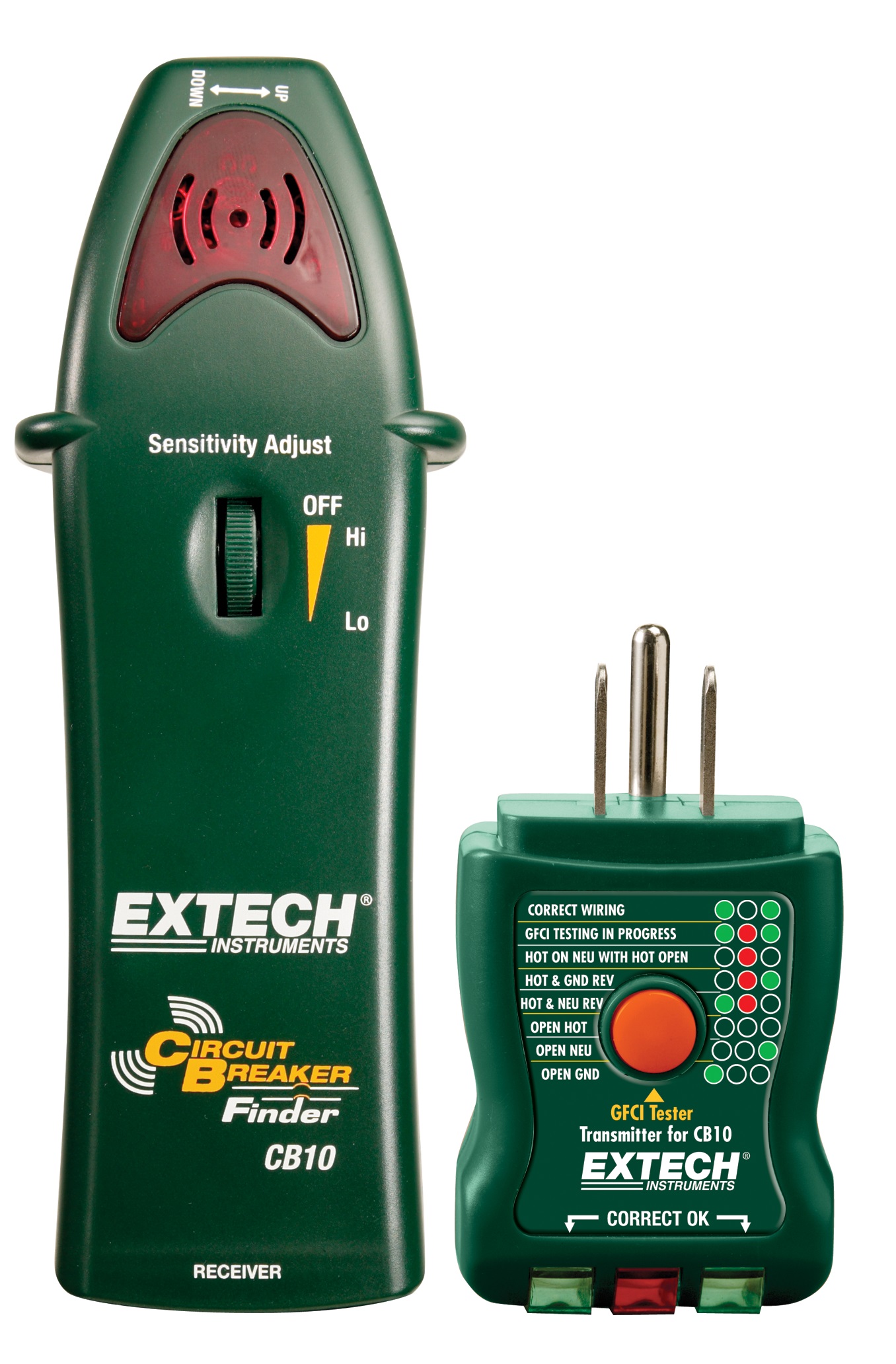Extech CB10 AC Circuit Breaker Finder/ Receptacle Tester - Calright