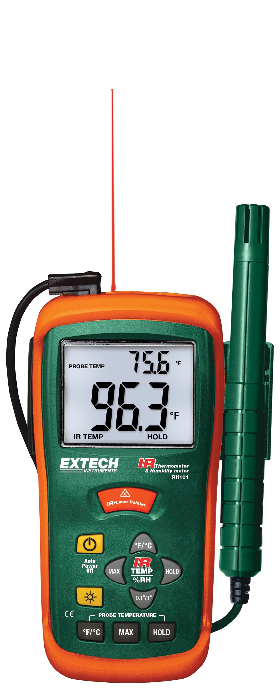  Extech  RH101 Hygro Thermometer  IR Thermometer 