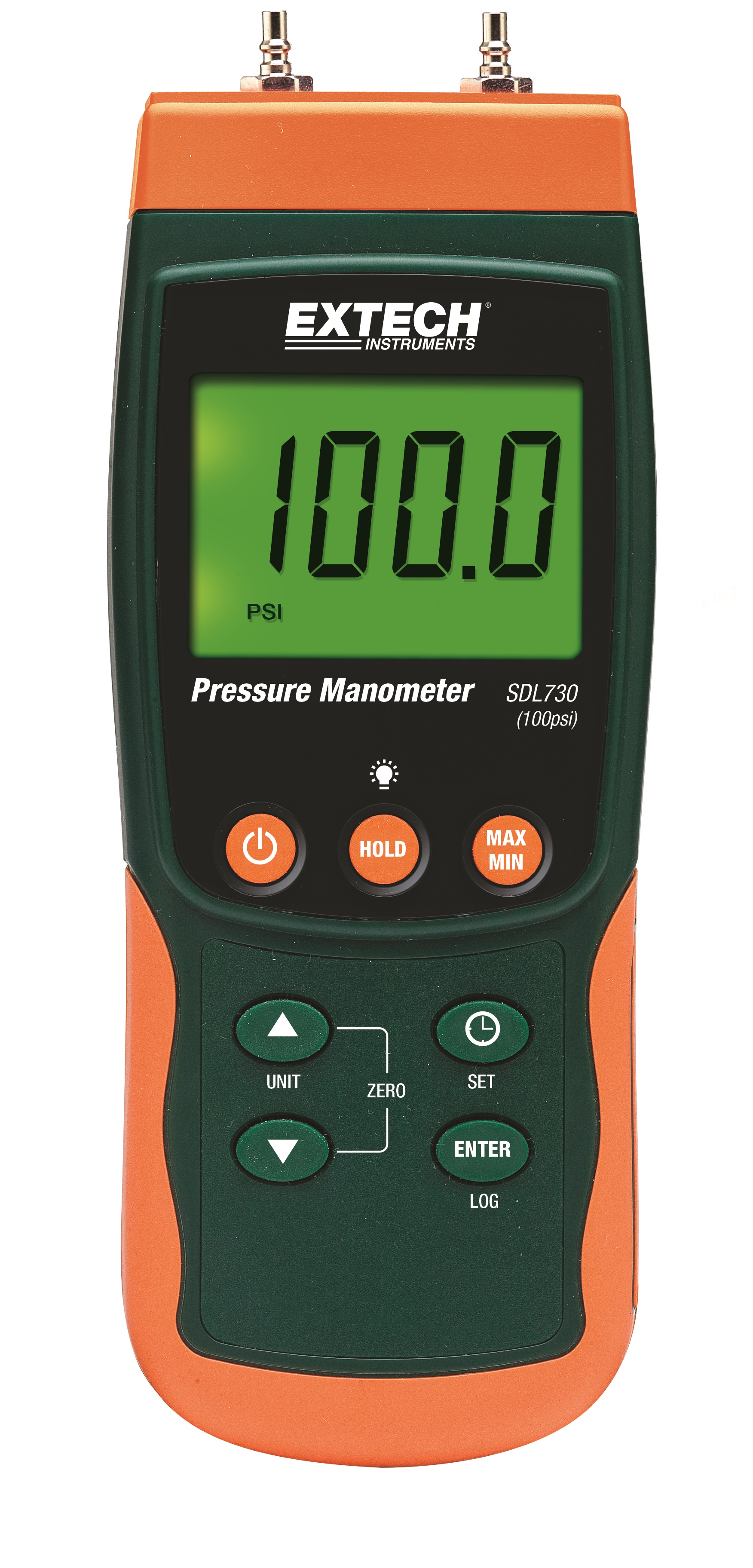 HEAVY DUTY DIFFERENTIAL PRESSURE EXTECH 407910 MANOMETER 