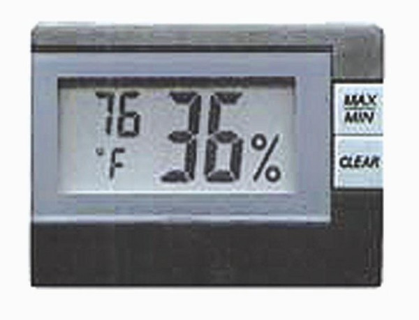 HYGRO-THERMOMETER HUMIDITY ALERT WITH DEW POINT