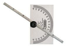 General Tools Digital Angle Finder Ruler #822 - 5 Stainless Steel  Woodworking Protractor Tool with Large LCD Display
