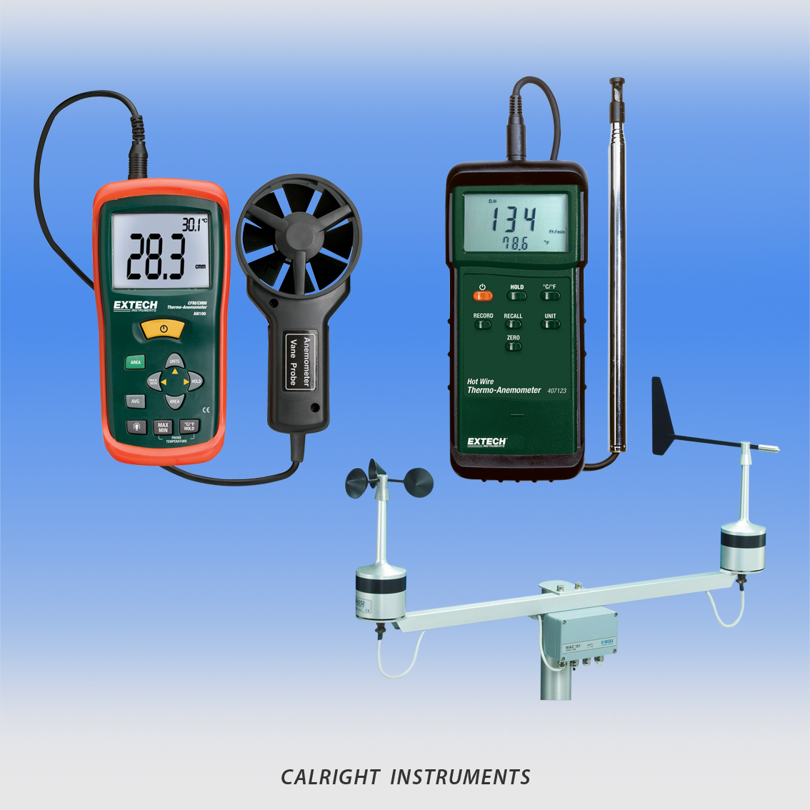 Buy Anemometers For Air Flow Measurement Online Calright Instruments
