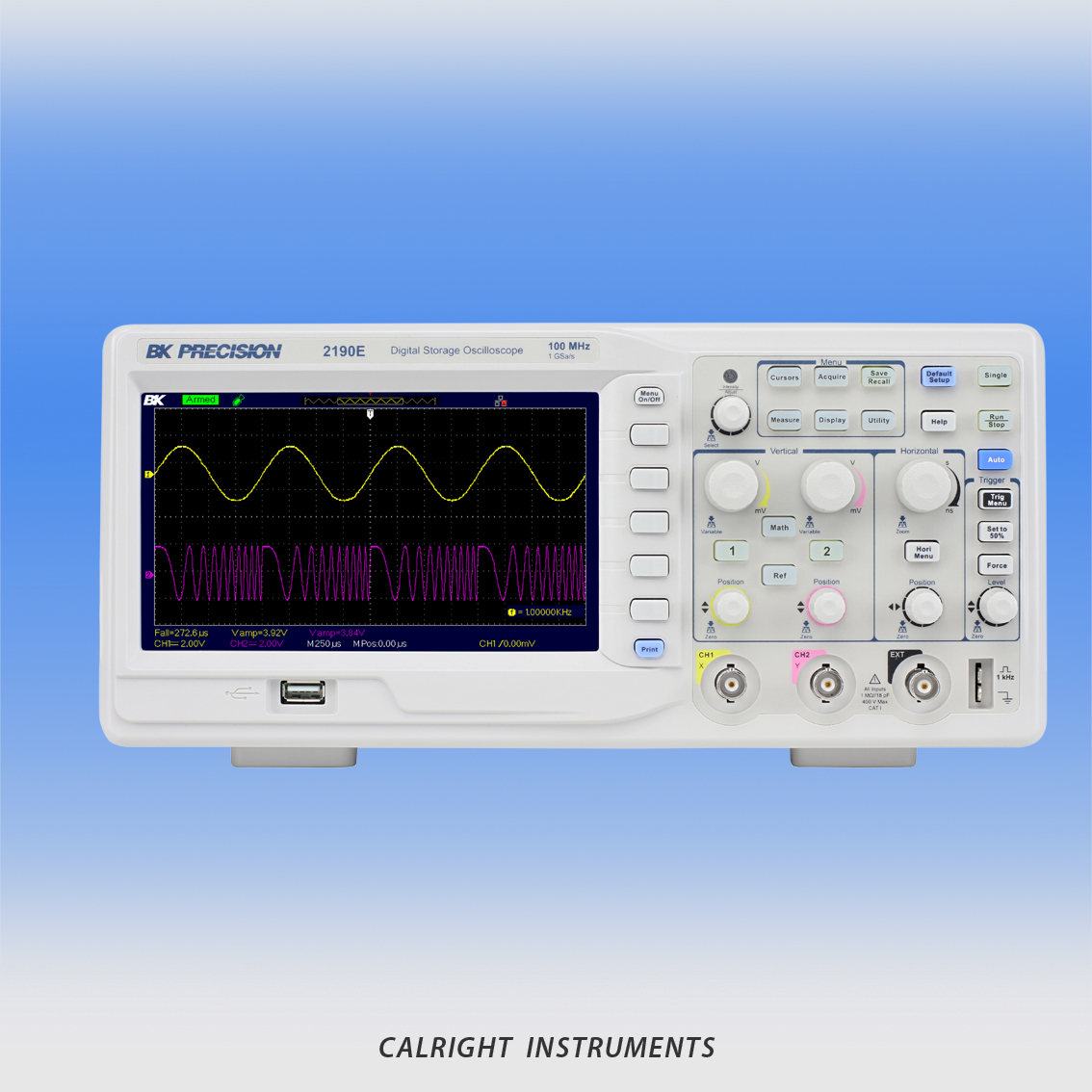 Buy 100 MHz to 400 MHz Digital Oscilloscopes Online - Calright