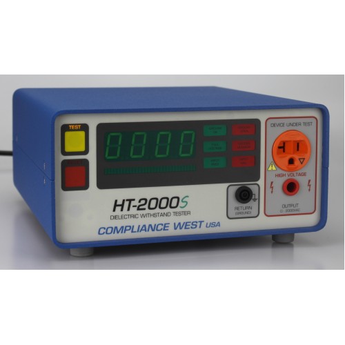 Compliance West HT-2000S AC Output/Ground Continuity Hipot Tester