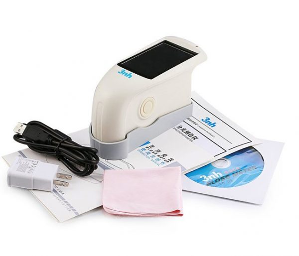 3nh HG268 Tri-Angle Gloss Meter with accessories