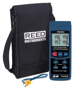REED R2450SD Data Logging Thermocouple Thermometer,
