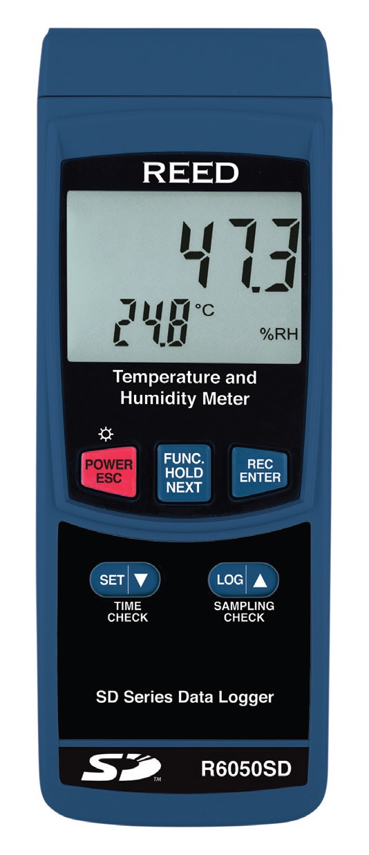Reed R6050SD Thermo-Hygrometer/ Datalogger