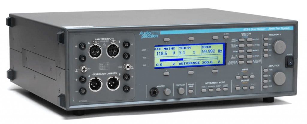 Audio Precision ATS-1 Self-Contained Audio Analyzer, 10 Hz to 120 kHz