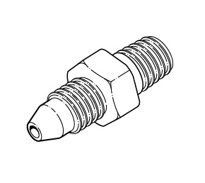 Non-Crystal MP Male to NPT Male Adapter