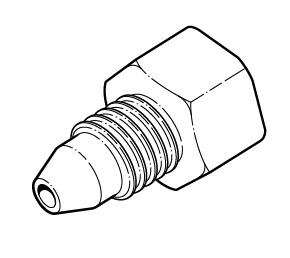 Crystal 4497 Non-Crystal MP Male to NPT Female Adapter