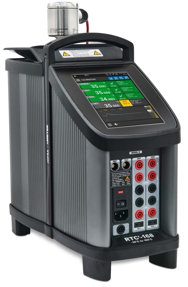 AMETEK Jofra RTCt-168 Reference Temperature Calibrator, -30 to 165°C